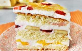 Подборка лучших рецептов из готовых бисквитных коржей
