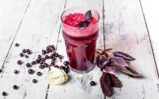 Способы приготовления морса из замороженной черной смородины