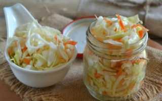 Маринованная капуста в банках на зиму — очень вкусная и хрустящая