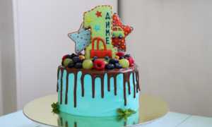 Приготовление и оформление красивого торта на 1 годик девочке и мальчику