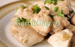 Куриное филе в сливочном соусе – 10 рецептов в духовке, на сковороде