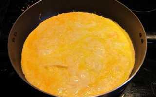 Омлет без молока: рецепт. Как приготовить пышный омлет без молока?