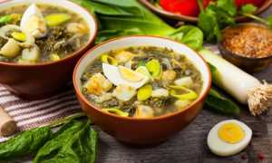 Зеленый борщ с щавелем и яйцом — 9 простых и вкусных рецептов