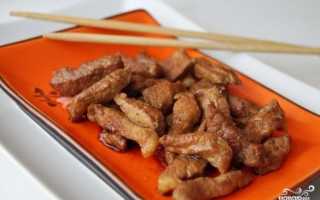 Свинина в кисло-сладком соусе по-китайски — 8 пошаговых рецептов