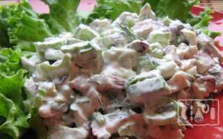 Салаты с копченой курицей и грибами: 17 лучших рецептов