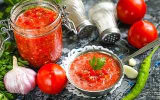 Аджика без варки — 8 классических рецептов аджики из помидор и чеснока на зиму