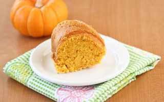 Оранжевый красавец на вашем столе — тыквенный кекс!