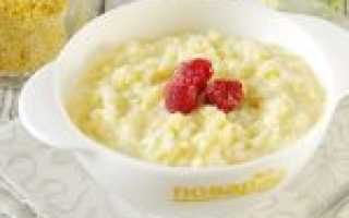 Рецепт пшенной каши на воде или молоке для мультиварки