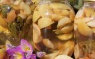 Компот из яблок на зиму на 3 литровую банку — простые рецепты